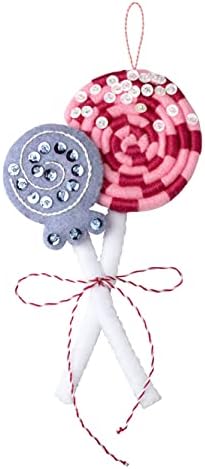 Bucilla Felt Applique 6 Piece Ornament Making Kit, Nutcracker Sweet, Perfect for DIY Arts and Crafts, 89292E - Image 5