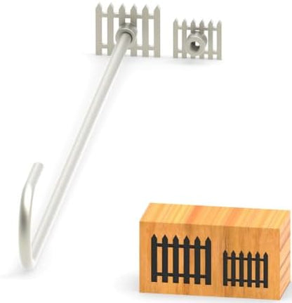 Branding Iron for Wood, Leather Branding Stamp 2Pcs Set (143#) by PKPKAUT