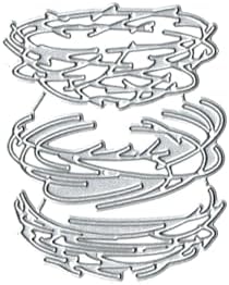 Bird's Nest Frame Metal Cutting Die Cuts, DIY Crafts Bird's Nest Frame Scrapbook Paper Cards Cutting Dies Cut Stencils for DIY Embossing Card Making Book Tags Decorative Paper Dies Scrapbooking - Image 7