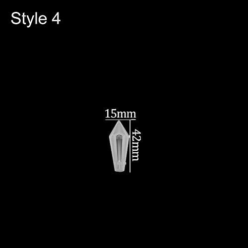 Pendulum UV Silicone Resin Molds DIY Craft Silicone Transparent Mold for Pendant Necklace Mold Jewelry Making Findings (15x42mm) - Image 2