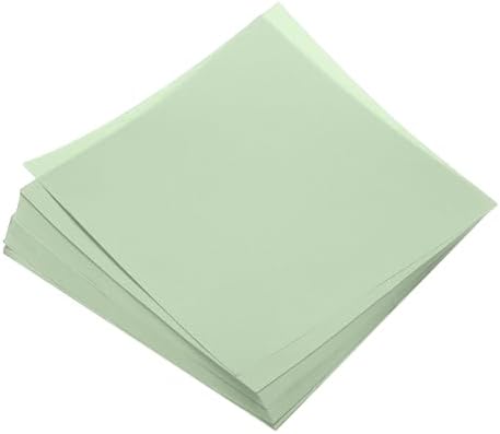 MECCANIXITY 50 Sheets Origami Paper Double Sided 8x8 Inch(20x20cm) Square Sheet for Art Craft Project, Beginners, Gifts Decor, Light Green by MECCANIXITY