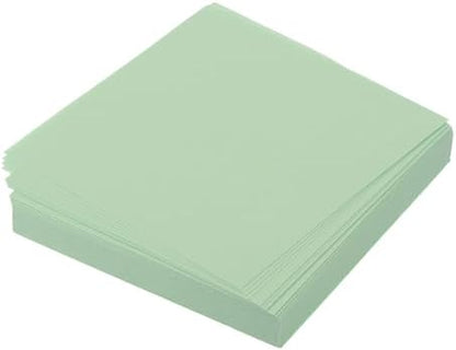MECCANIXITY 100 Sheet Origami Paper Double Sided Light Green 2x2 Inch Square Sheet for Art Craft Project, Beginners, Gifts Decor by MECCANIXITY