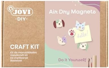 Jovi - DIY Air Dry Kit - Pets Magnets Gift Pottery Kit for Adults - Image 3