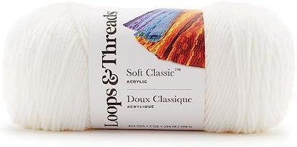 MICHAELS Bulk 12 Pack: Soft Classic™ Solid Yarn by Loops & Threads® - Image 6