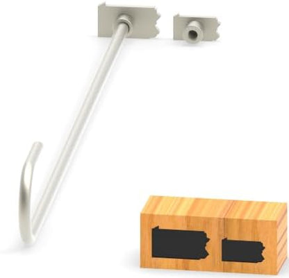 Branding Iron for Wood, Leather Branding Stamp 2Pcs Set (204#) by PKPKAUT