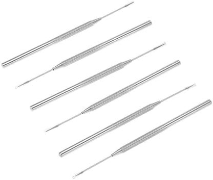 QWORK 20 Pcs Clay Sculpting Tools Set - Stainless Steel Ceramic Needle Modeling Carving Pottery Tools for Detailed Sculpture Projects - Image 5