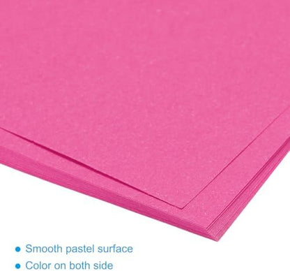 MECCANIXITY 25 Sheet Origami Paper Double Sided Rose Red 5.5 x 5.5 Inch Square Sheet for Art Craft Project, Beginners, Gifts Decor - Image 4