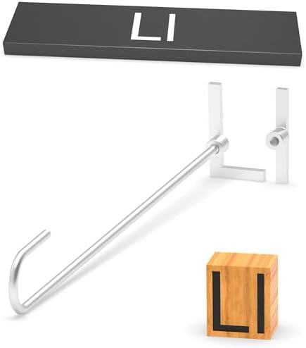 2Pcs Letters Branding Iron for Wood, Leather Branding Stamp (L l) by PKPKAUT