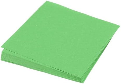 MECCANIXITY 25 Sheet Origami Paper Double Sided Green 4x4 Inch Square Sheet for Art Craft Project, Beginners, Gifts Decor by MECCANIXITY