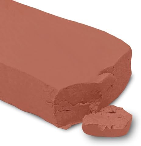 ReArt Air-Dry Clay Modelling, 2.2 pounds Ideal for Beginners and Advanced Sculptors All-Purpose Modeling Clay (Terracotta) by ReArt