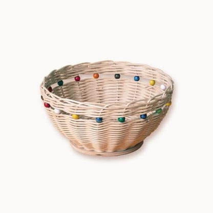 PEDDIG SHOP Beaded Basket Weaving Kit – DIY Rattan Craft Set for Beginners & Adults – Complete Basket Making Kit with Wooden Beading & Step-by-Step Guide - Image 6