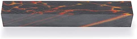 Woodriver Acrylic Poly Resin Pen Blank, Burning Embers by WOODRIVER