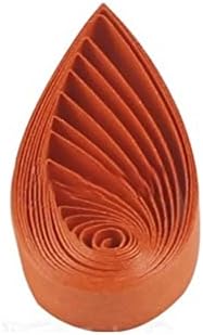 ODETOJOY Quilling Strips 5mm Paper Quilling Set Solid Color Star Origami Paper DIY Hand Crafts Single Color Quilling Paper Filigee Strips (OrangeRed) by ODETOJOY