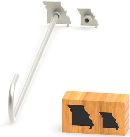 Branding Iron for Wood, Leather Branding Stamp 2Pcs Set (196#) by PKPKAUT