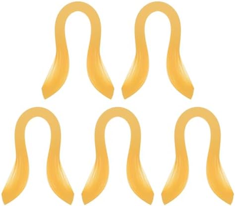 PATIKIL Quilling Strips Paper 600pcs 1.5mm 39cm Origami Paper Quilling Kits for Art DIY Hand Craft Christmas, Gold Yellow by PATIKIL