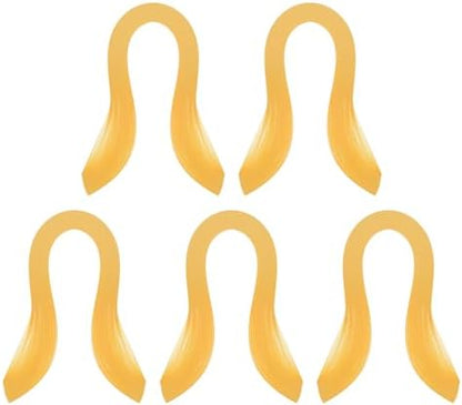 PATIKIL Quilling Strips Paper 600pcs 1.5mm 39cm Origami Paper Quilling Kits for Art DIY Hand Craft Christmas, Gold Yellow by PATIKIL
