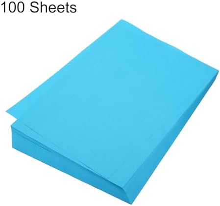 MECCANIXITY 100 Sheet Origami Paper Double Sided Lake Blue 11.7 x 8.3 Inch Square Sheet for Art Craft Project, Beginners, Gifts Decor - Image 3