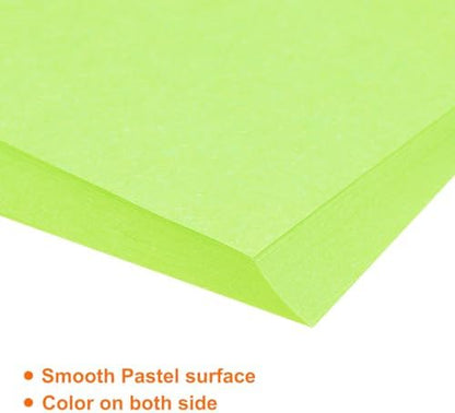 MECCANIXITY 75 Sheet Origami Paper Double Sided 6x6" Lime Green - Image 4