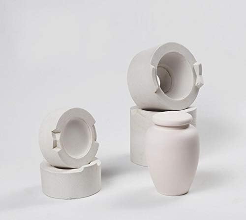 1Set Pottery Tools Ceramic Forming Mold Plaster Molds DIY Handmade Home Decor Supplies - Tea Pot Container, white - Image 3