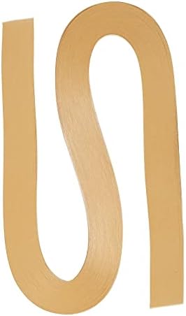PATIKIL Quilling Strips Paper 120pcs 1/8"(3mm) 54cm Origami Paper Quilling Strip for Art DIY Hand Craft Christmas Light Khaki by PATIKIL