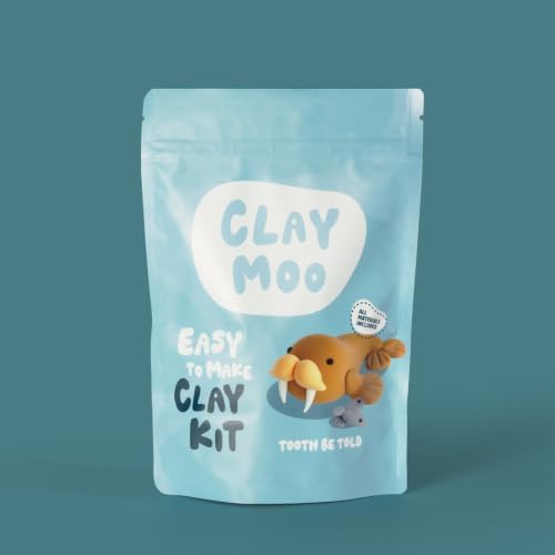 Walrus Clay Kit – Air Dry Foam Clay Craft for Adults & Teens - Image 3