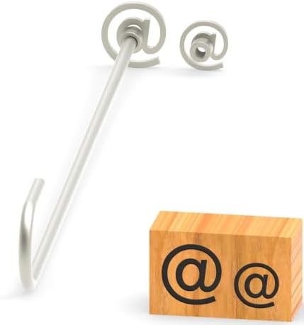 Branding Iron for Wood, Leather Branding Stamp 2Pcs Set (104#) by PKPKAUT