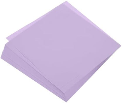 MECCANIXITY 100 Sheets Origami Paper Double Sided 8x8 Inch(20x20cm) Square Sheet for Art Craft Project, Beginners, Gifts Decor, Light Purple by MECCANIXITY