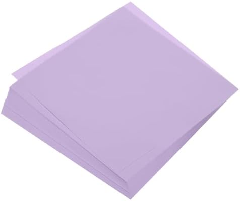MECCANIXITY 50 Sheets Origami Paper Double Sided 8x8 Inch(20x20cm) Square Sheet for Art Craft Project, Beginners, Gifts Decor, Light Purple by MECCANIXITY