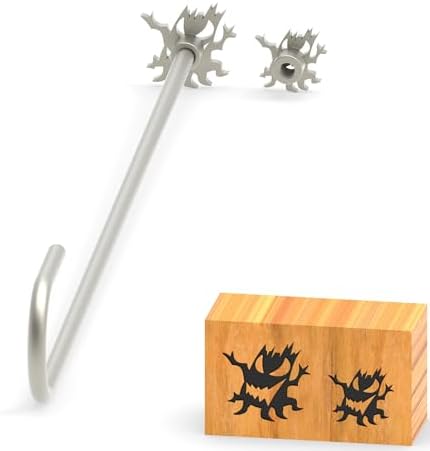Branding Iron for Wood, Leather Branding Stamp 2Pcs Set (134#) by PKPKAUT