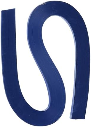 PATIKIL 120pcs Quilling Strips Paper 3/8"(10mm) 54cm Origami Paper Quilling Strip for Art DIY Hand Craft Christmas, Dark Blue by PATIKIL