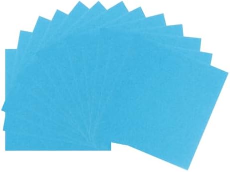 DMiotech 500 Sheets 2x2 Inch Origami Paper, Lake Blue Square Origami Paper Easy Fold Double Sided Paper for DIY Arts and Crafts by DMiotech