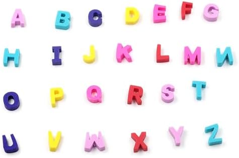 100 Pcs 3D Letter Polymer Clay Beads Mixed Heishi Spacer Beads Supplies for DIY Bracelet Earring Necklace Jewelry Making - Image 4