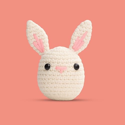THE GOOKIE Rabbit Crochet Kit for Beginners - All-in-One Amigurumi Kit - Image 3