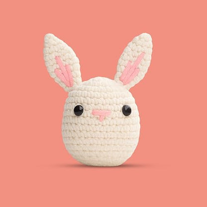 THE GOOKIE Rabbit Crochet Kit for Beginners - All-in-One Amigurumi Kit - Image 3