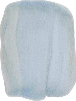 Clover Natural Wool Roving, Light Blue - Image 2