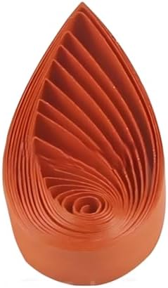 Pestal Pink Tone Quilling Paper Strips 5mm Quilling Strips for Crafts Single Color Origami Paper Strips 0.2inch Paper Filigree Strips (Orange-Red No.44) by ODETOJOY