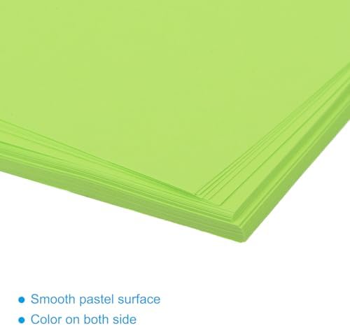 MECCANIXITY 50 Sheet Origami Paper Double Sided Fluorescent Green 2.5x2.5 Inch Square Sheet for Art Craft Project, Beginners, Gift Decoration - Image 4