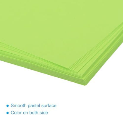 MECCANIXITY 50 Sheet Origami Paper Double Sided Fluorescent Green 2x2 Inch Square Sheet for Art Craft Project, Beginners, Gifts Decor - Image 4