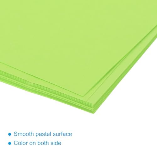 MECCANIXITY 25 Sheet Origami Paper Double Sided Fluorescent Green 2.5x2.5 Inch Square Sheet for Art Craft Project, Beginners, Gift Decoration - Image 4