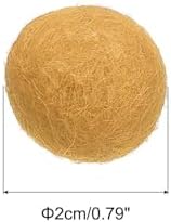 PATIKIL Wool Felt Balls Beads Wool Felting Pom 2cm 20mm Khaki for Home Decor DIY Crafts Handcrafts Project Pack of 20 - Image 2