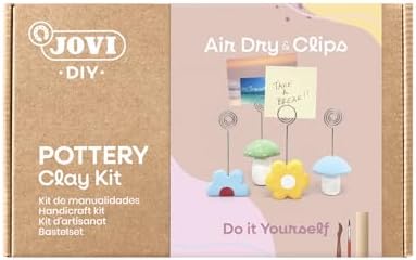 Jovi - DIY Air Dry Kit - Clips Gift Pottery Kit for Adults - Image 3