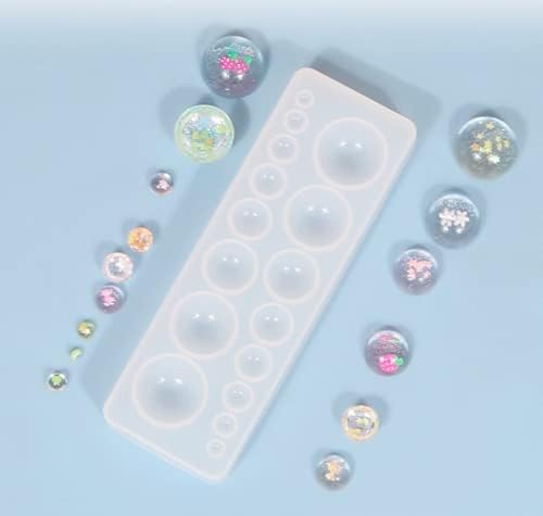Round Cabochon Mold Resin Jewelry Molds Silicone Molds for Resin - Image 6
