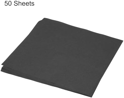 MECCANIXITY 50 Sheet Origami Paper Double Sided Black 10x10 Inch Square Sheet for Art Craft Project, Beginners, Gifts Decor - Image 3