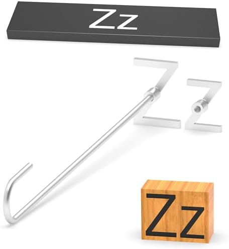 2Pcs Letters Branding Iron for Wood, Leather Branding Stamp (Z z) by PKPKAUT