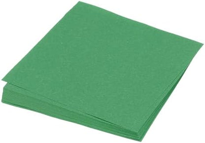 MECCANIXITY 25 Sheet Origami Paper Double Sided Emerald Green 5.5 x 5.5 Inch Square Sheet for Art Craft Project, Beginners, Gifts Decor by MECCANIXITY