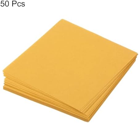 MECCANIXITY 50 Sheet Origami Paper Double Sided Gold 2.5x2.5 Inch Square Sheet for Art Craft Project, Beginners, Gift Decoration - Image 3
