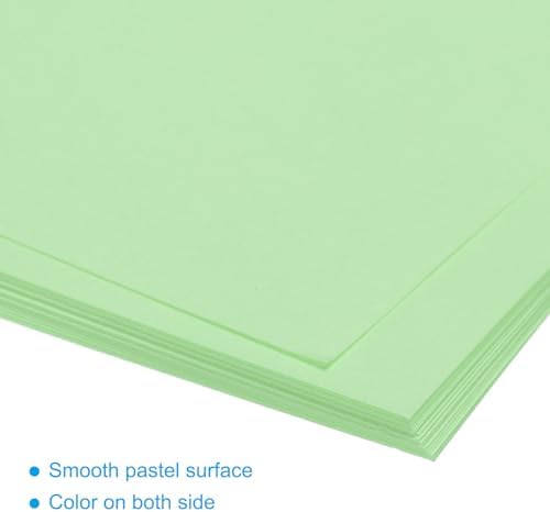 MECCANIXITY 25 Sheet Origami Paper Double Sided Pale Green 10x10 Inch Square Sheet for Art Craft Project, Beginners, Gifts Decor - Image 4