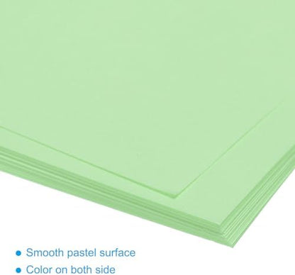 MECCANIXITY 25 Sheet Origami Paper Double Sided Pale Green 10x10 Inch Square Sheet for Art Craft Project, Beginners, Gifts Decor - Image 4