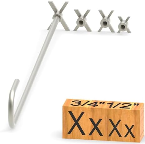 4Pcs Letters Branding Iron for Wood, Leather Branding Stamp (X x) by PKPKAUT