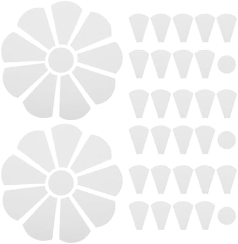 Vaguelly 5 Sets Handcrafted Paper Flower Puzzle Templates for Kids Adults by Vaguelly